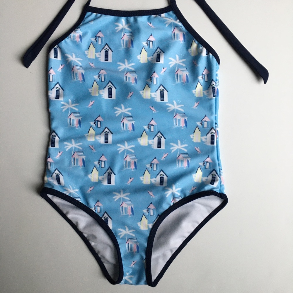 Girls bathing suit size 6 Snapper Rock surfing EUC